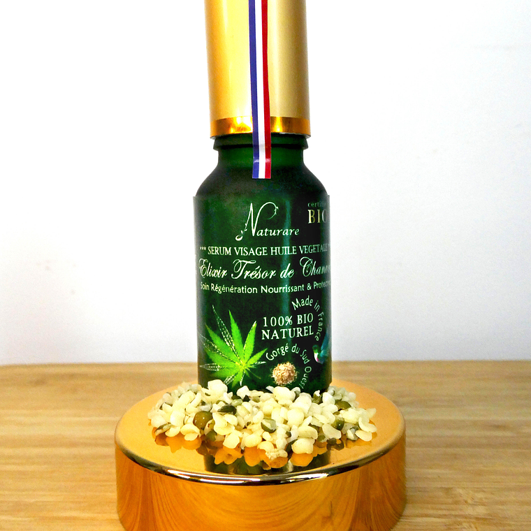 ORGANIC HEMP TREASURE ELIXIR - Vegetable Oil Serum, Food Supplements 8