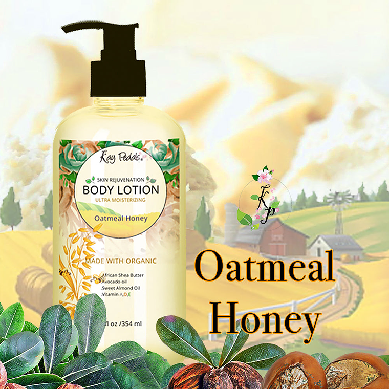 Oatmeal and Honey Natural Organic Body Lotion 1