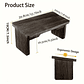 Wooden Folding Meditation Bench - thumbnail 1