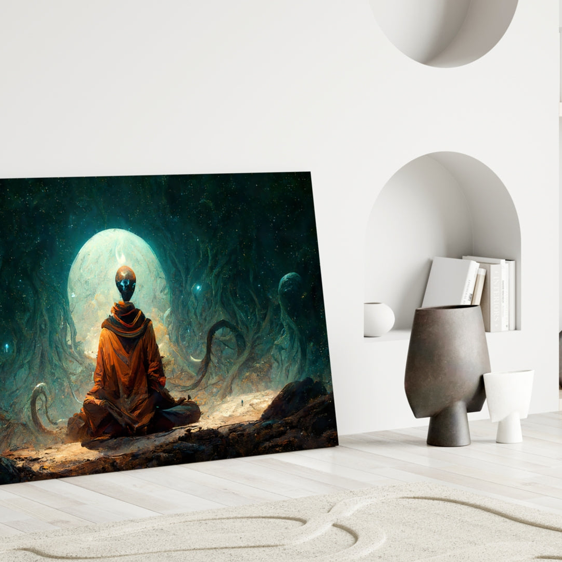 Meditation Glass Art  || Designer Collection 5