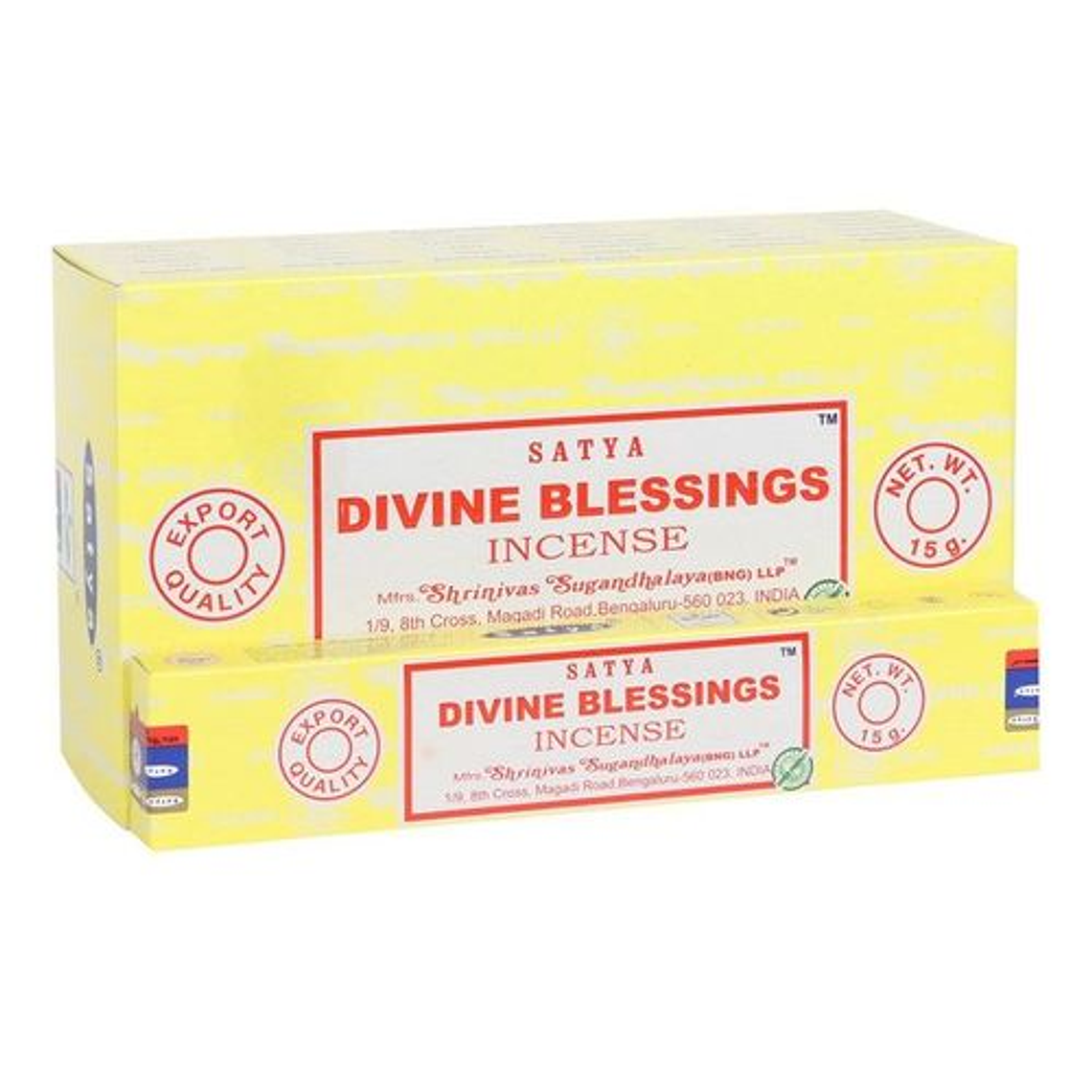12 Packs Divine Blessings Incense Sticks by Satya 1