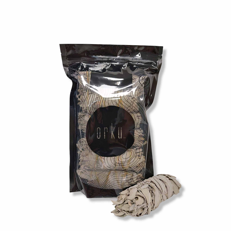 6x Californian White Sage Smudge Sticks Medium 13-15cm Incense Cleansing Bundle 3