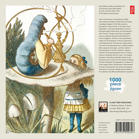 Puzzle Alice Meeting Absolem 1.000 piezas