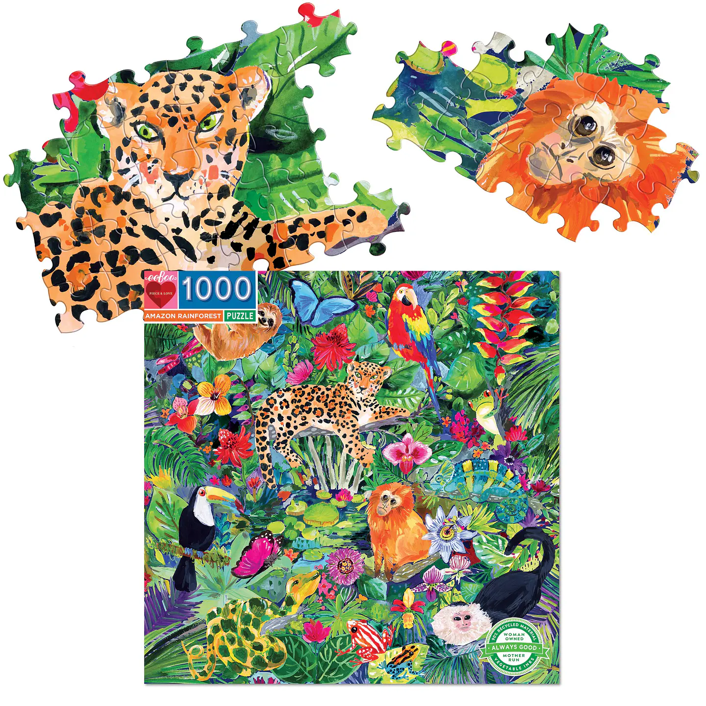 Puzzle Amazon Rainforest 1.000 piezas 2