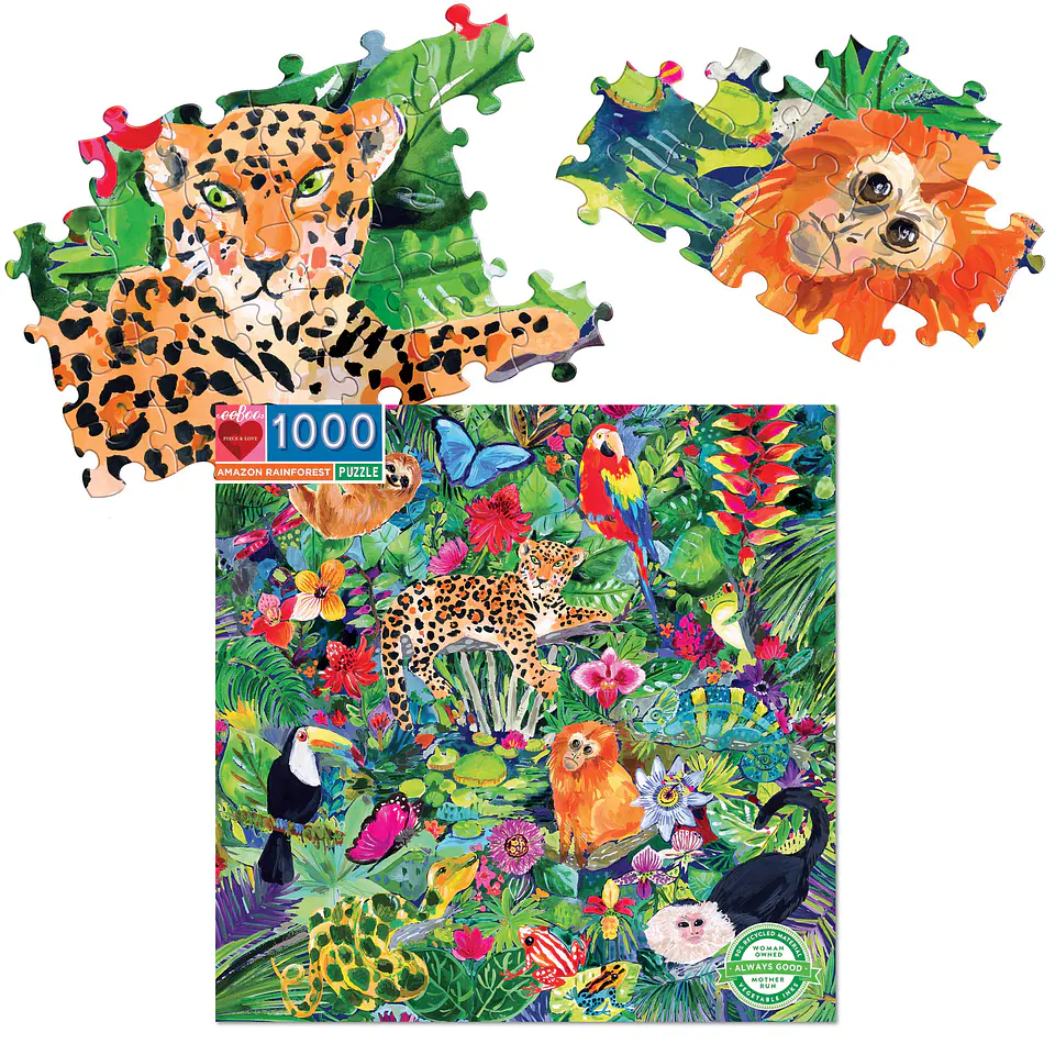 Puzzle Amazon Rainforest 1.000 piezas 2