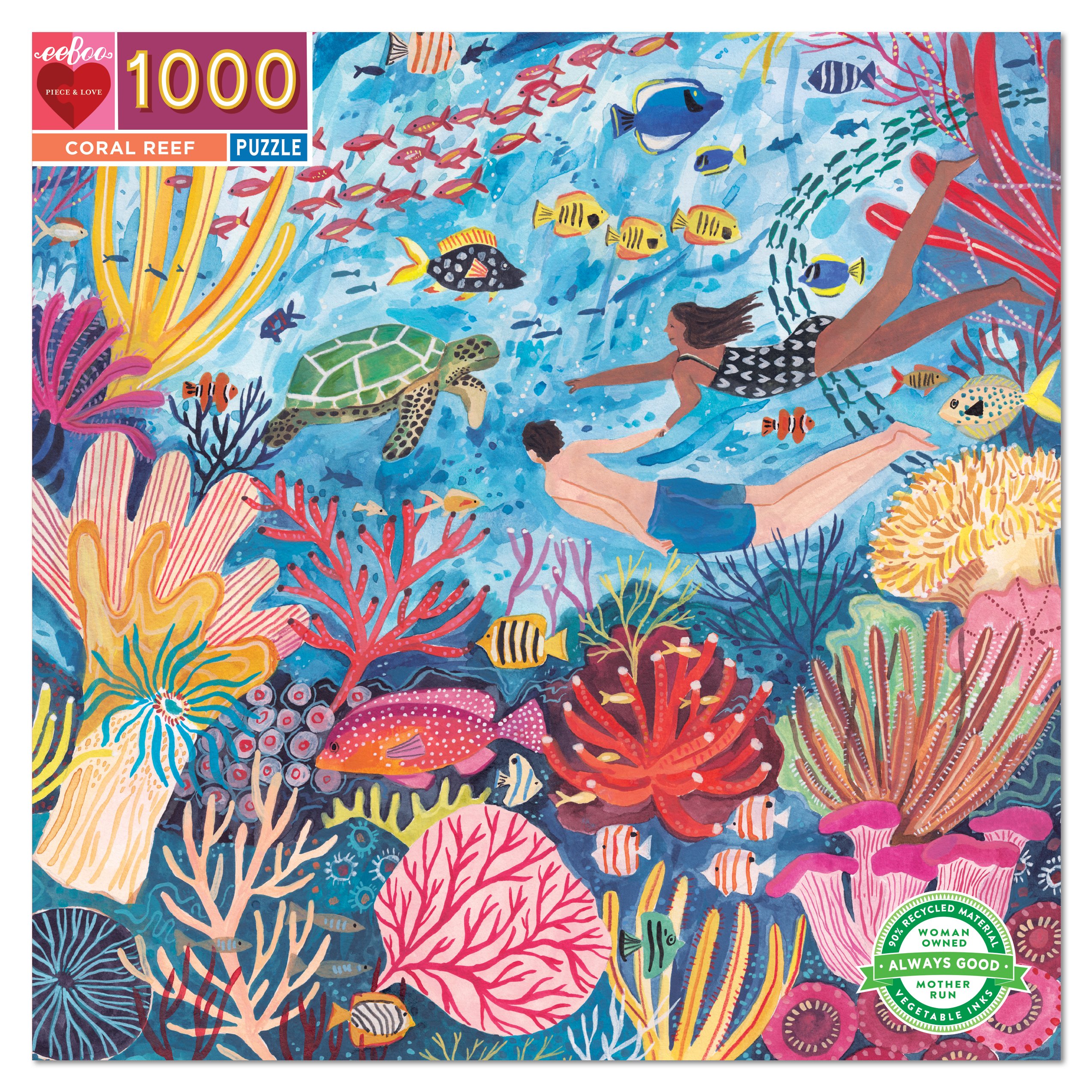 Puzzle Coral Reef 1.000 piezas 1