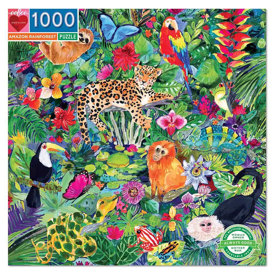 Puzzle Amazon Rainforest 1.000 piezas 1