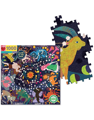 Puzzle Zodiac 1.000 piezas Glow in the Dark 