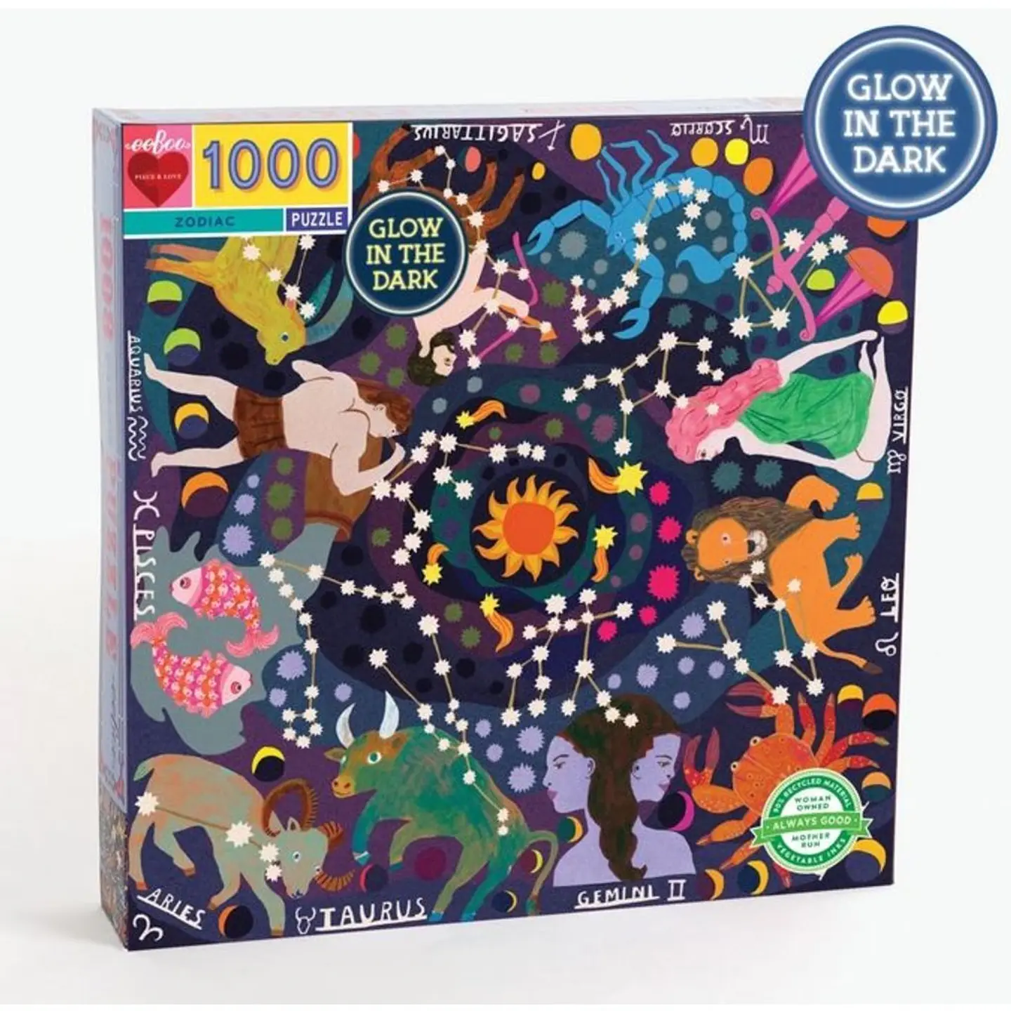 Puzzle Zodiac 1.000 piezas Glow in the Dark  5