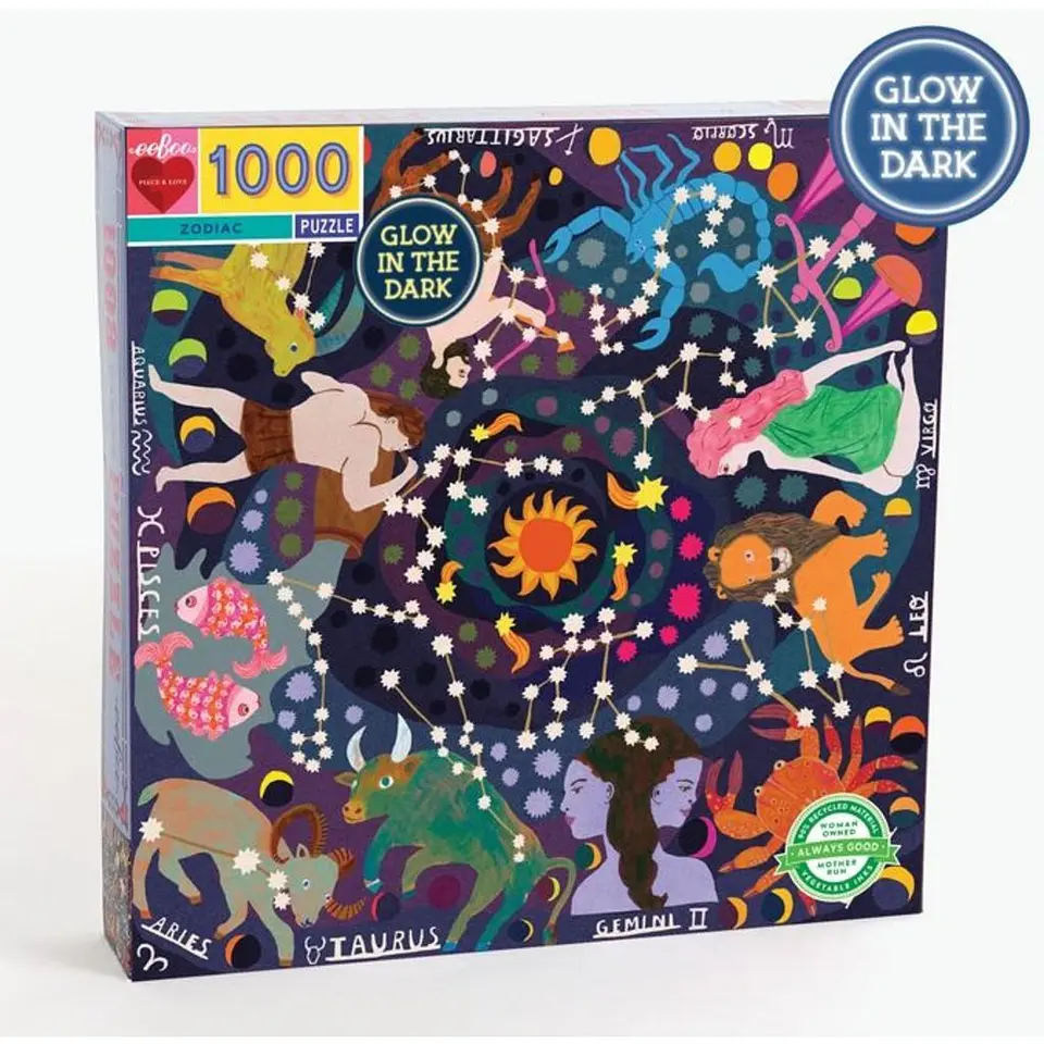 Puzzle Zodiac 1.000 piezas Glow in the Dark  5