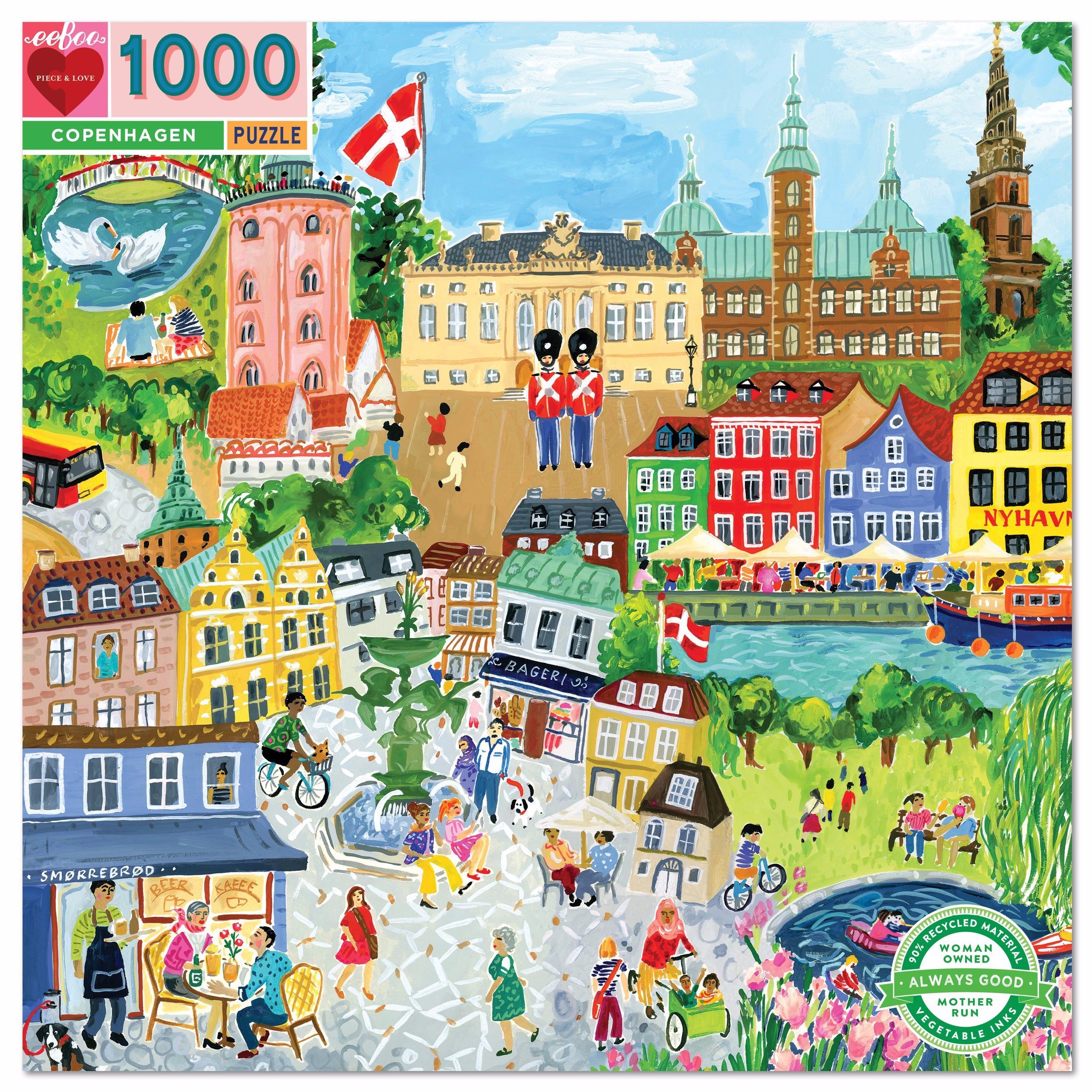 Puzzle Copenhagen 1.000 piezas