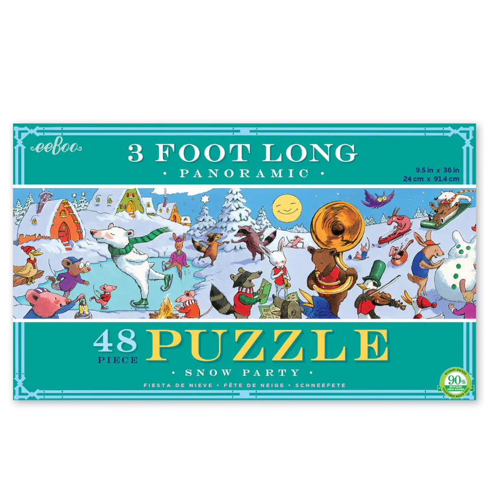Puzzle infantil Snow Party 48 piezas 1