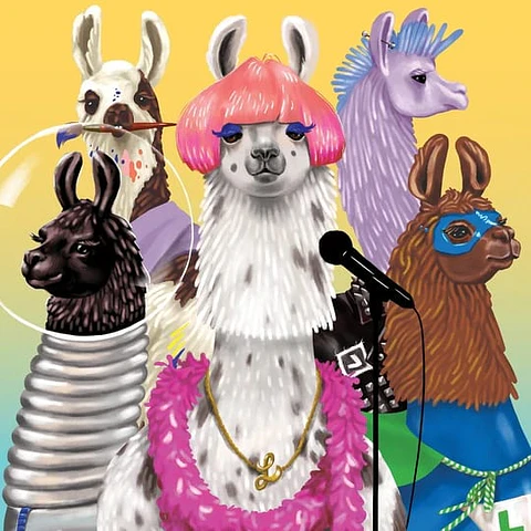 Puzzle Llama Rama 500 piezas