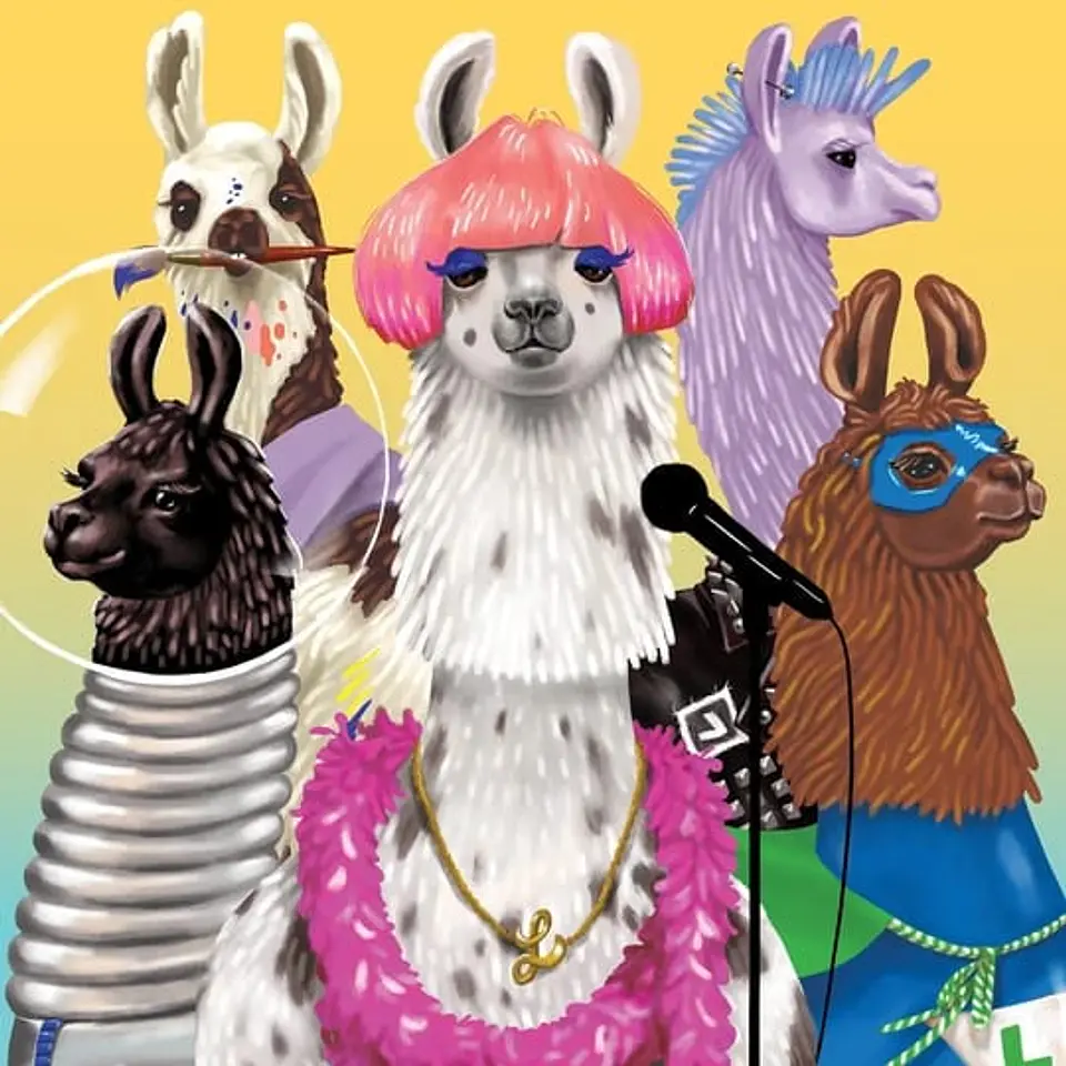 Puzzle Llama Rama 500 piezas 2