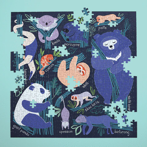 Puzzle Osos Perezosos 500 piezas