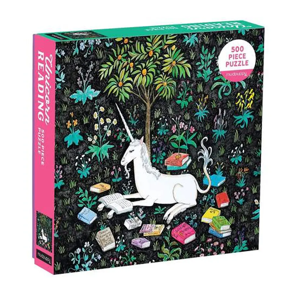 Puzzle Unicorn Reading 500 piezas 1