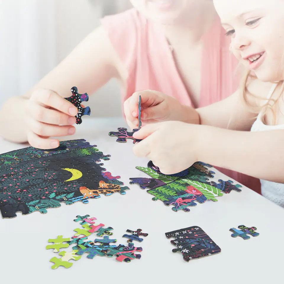 Puzzle Sueño de un Elefante 280 Piezas con forma 6