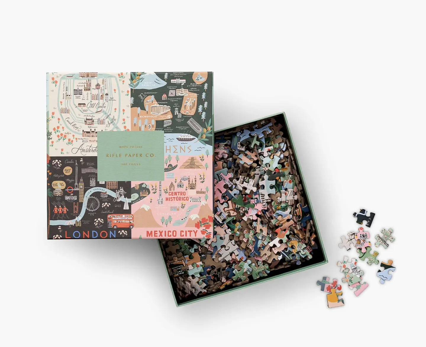 Puzzle Maps 500 piezas 2