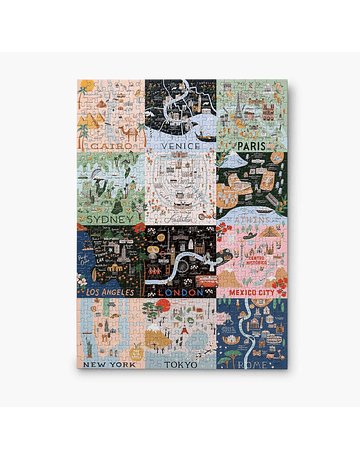 Puzzle Maps 500 piezas