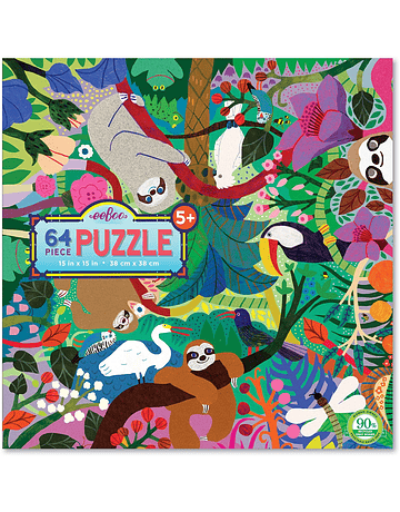 Puzzle infantil Osos Perezosos 64 piezas