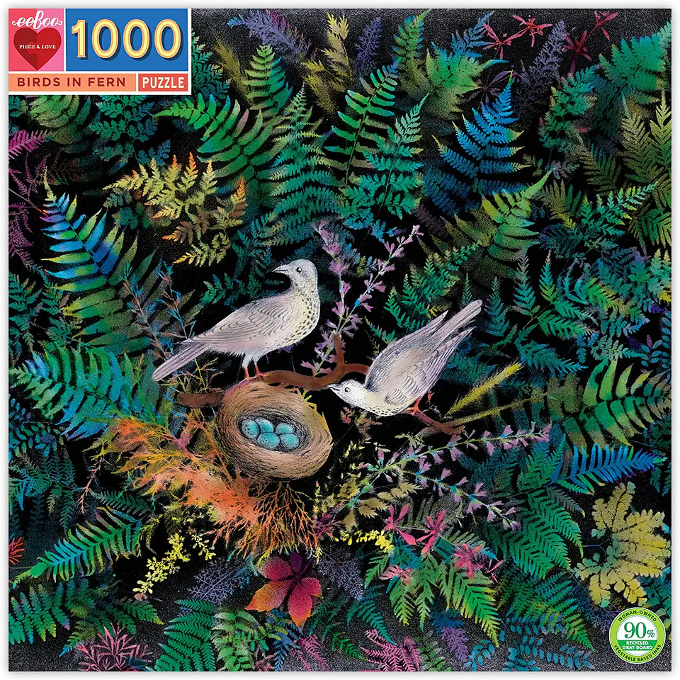 Puzzle Birds in Fern 1.000 piezas 1