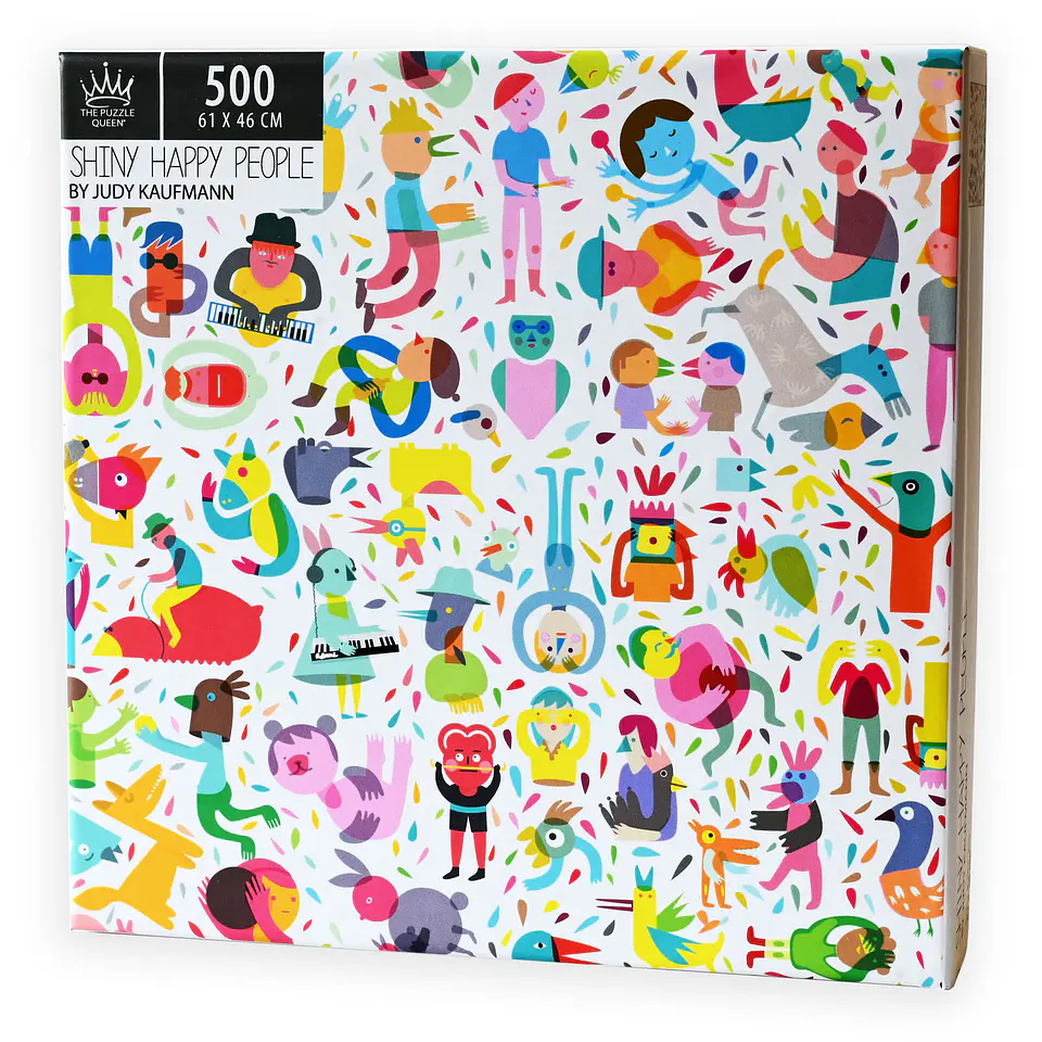 Puzzle Shiny Happy People 500 piezas - OPEN BOX 3