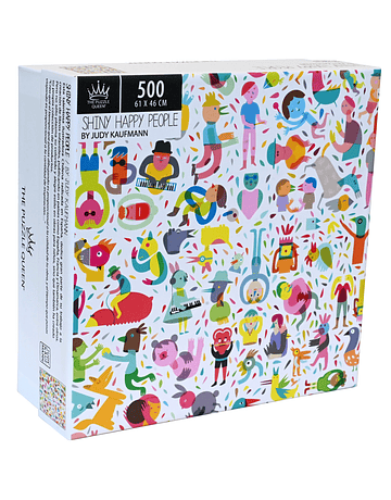 Puzzle Shiny Happy People 500 piezas