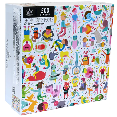 Puzzle Shiny Happy People 500 piezas - OPEN BOX