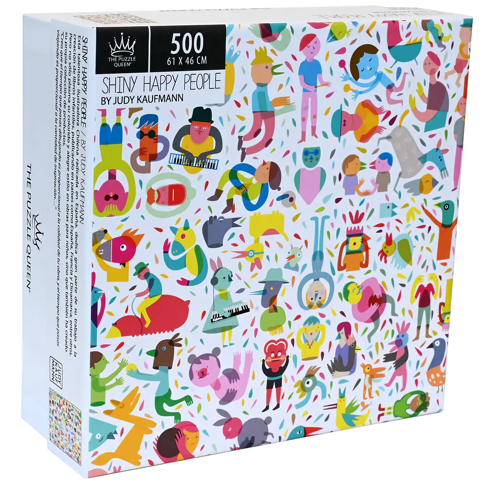 Puzzle Shiny Happy People 500 piezas - OPEN BOX 1