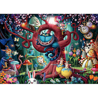 Puzzle We Are All Mad Alice in Wonderland 1.000 pcs