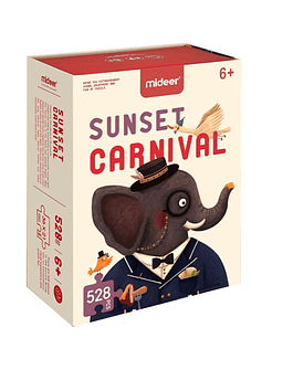 Puzzle infantil Sunset Carnival 528 Piezas