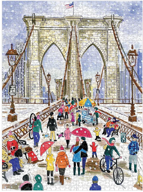 Puzzle Brooklyn Bridge by Michael Storrings 1.000 piezas