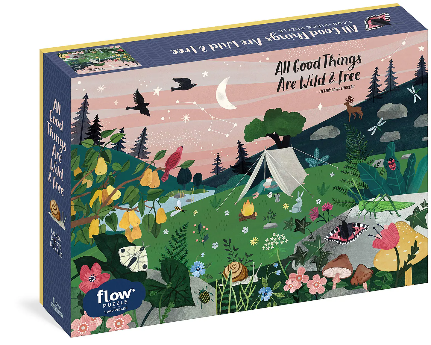 Puzzle All Good Things Are Wild and Free 1000 piezas  1