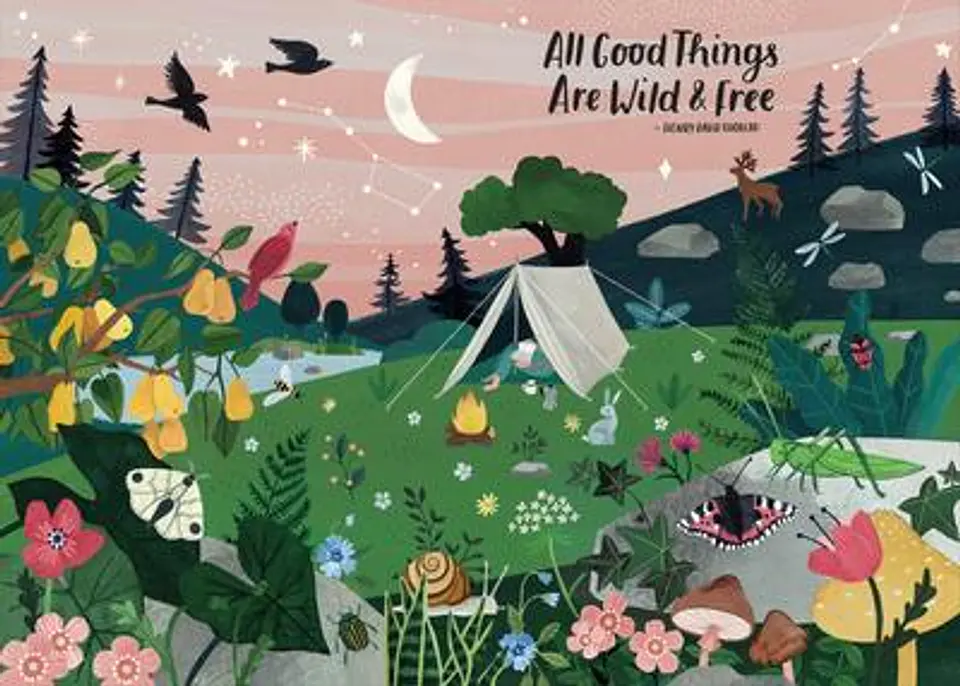 Puzzle All Good Things Are Wild and Free 1000 piezas  2