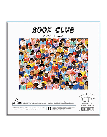 Puzzle Book Club 1.000 piezas