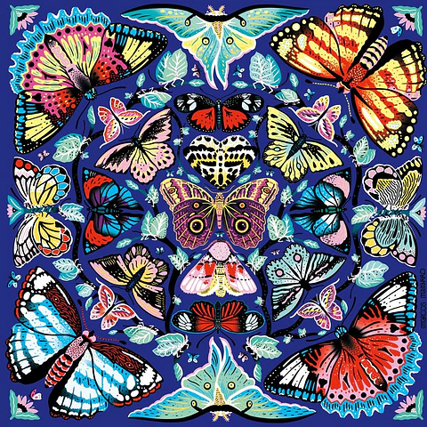 Puzzle Kaleido Butterflies 500 piezas