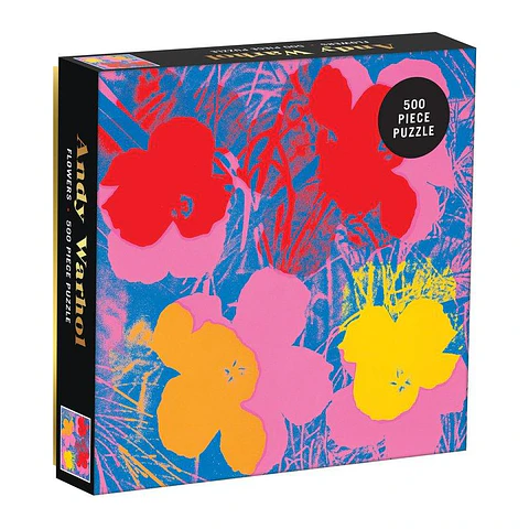Puzzle Flowers de Andy Warhol 500 Piezas