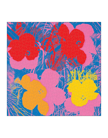 Puzzle Flowers de Andy Warhol 500 Piezas