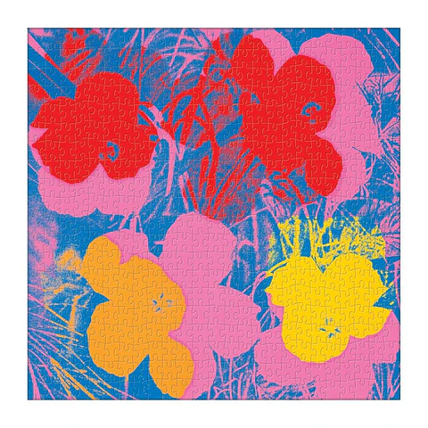Puzzle Flowers de Andy Warhol 500 Piezas
