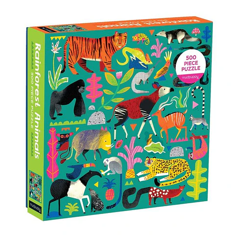 Puzzle Rainforest Animals 500 Piezas