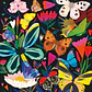 Puzzle Butterflies 500 piezas Glow in the Dark - thumbnail 2