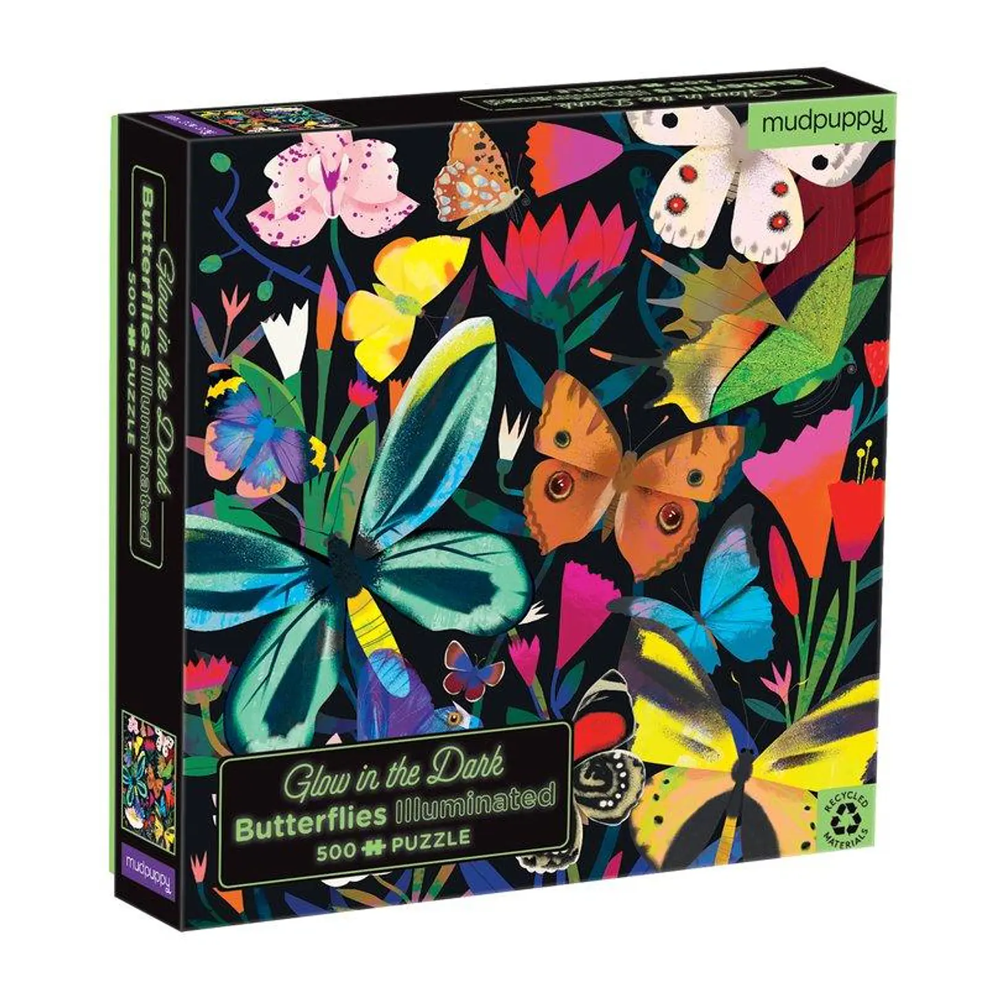 Puzzle Butterflies 500 piezas Glow in the Dark 1