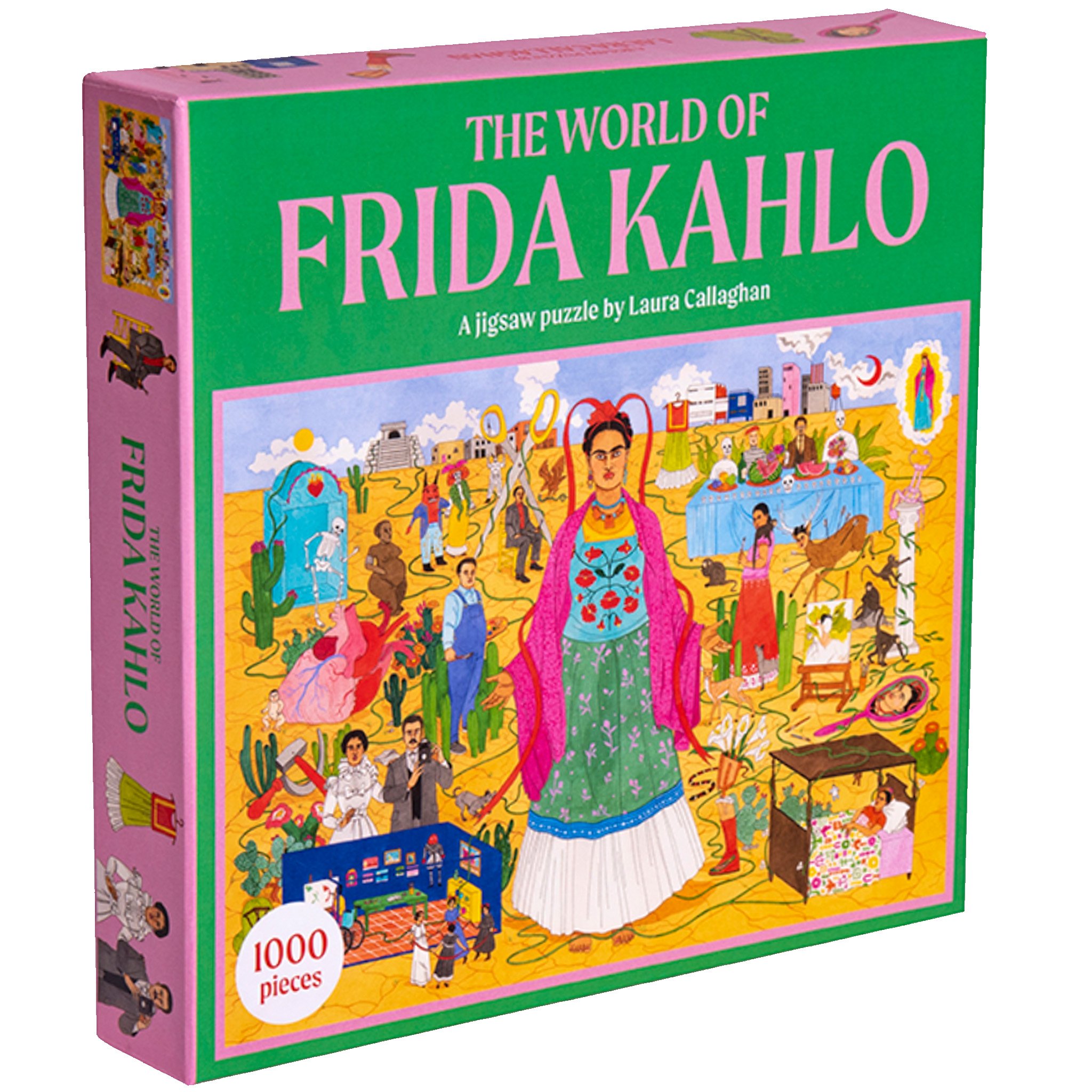 Puzzle The world of Frida Kahlo 1.000 piezas
