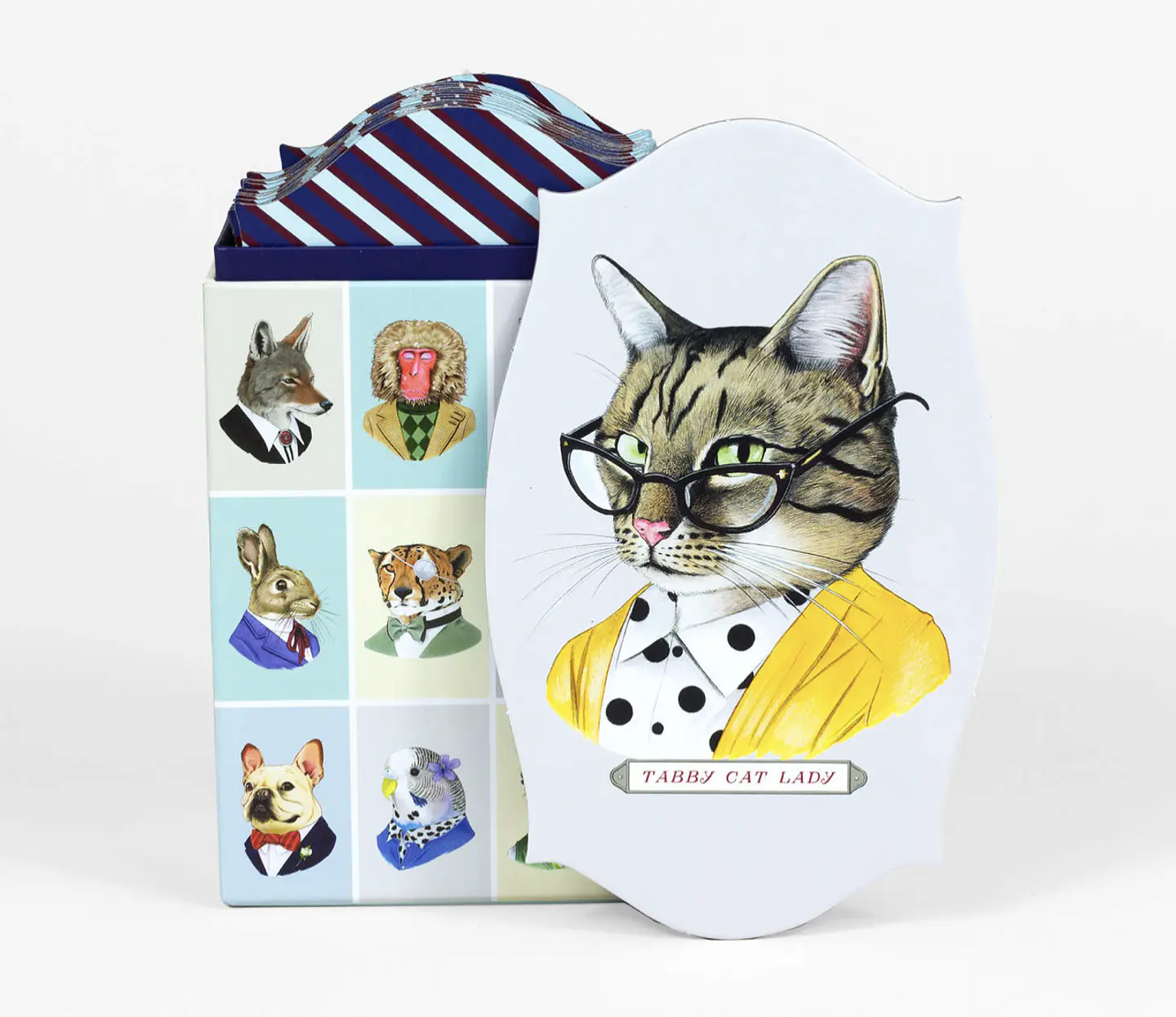 Juego Memory Game 10 pares Animal Portraits 3