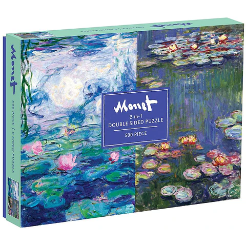 Puzzle reversible Monet 500 piezas (2 en 1)
