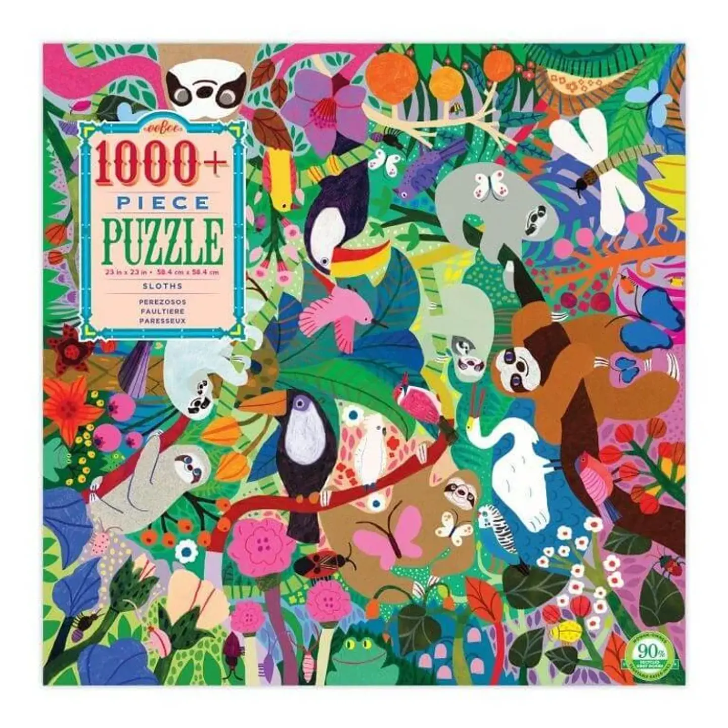 Puzzle Osos Peresozos 1.000 piezas 1
