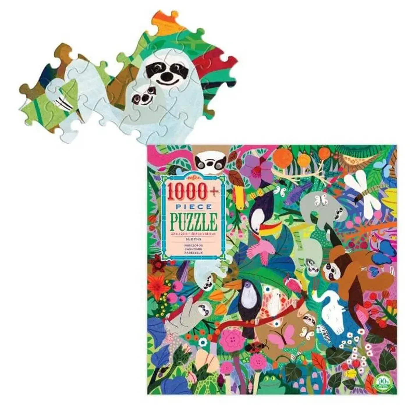 Puzzle Osos Peresozos 1.000 piezas 2