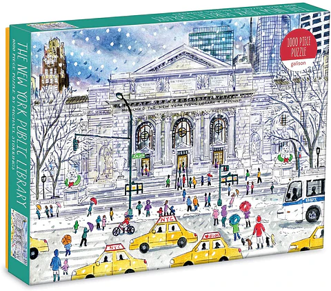 Puzzle New York Public Library By Michael Storrings 1.000 piezas