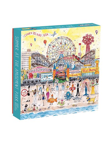 Puzzle Summer at the Amusement Park by Michael Storrings 500 piezas