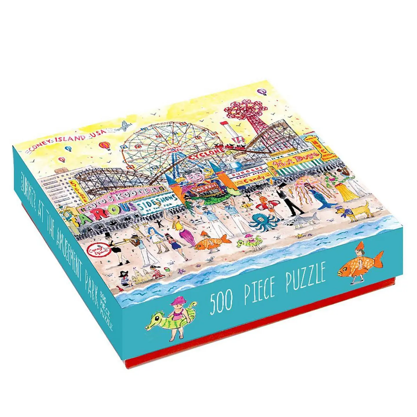 Puzzle Summer at the Amusement Park by Michael Storrings 500 piezas 2